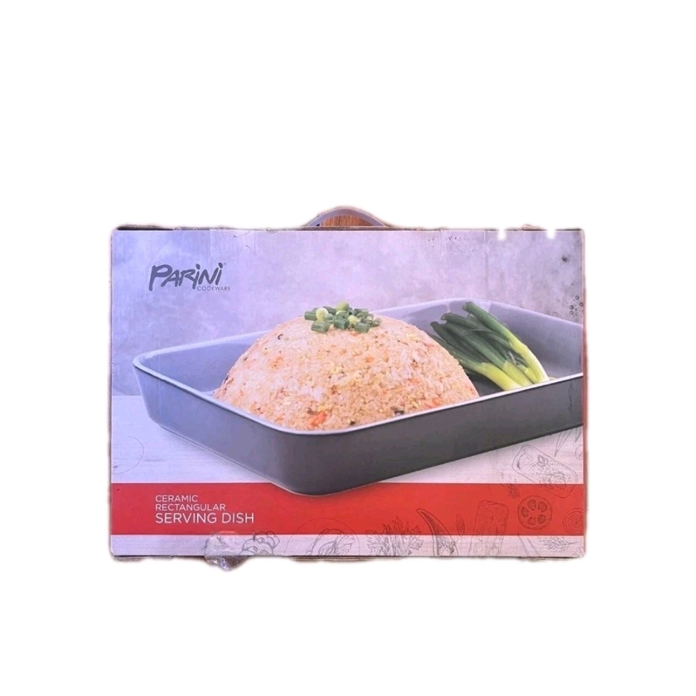 Parini Ceramic Rectangular Serving Dish